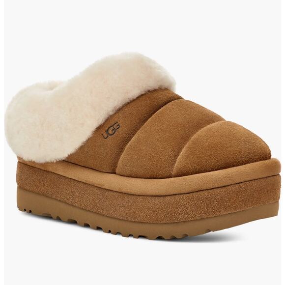 UGG Shoes - Ugg tazzlita suede platform slippers casual women’s size 10